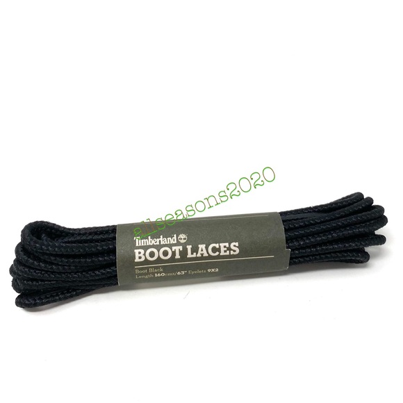 Timberland Boot Laces Black 